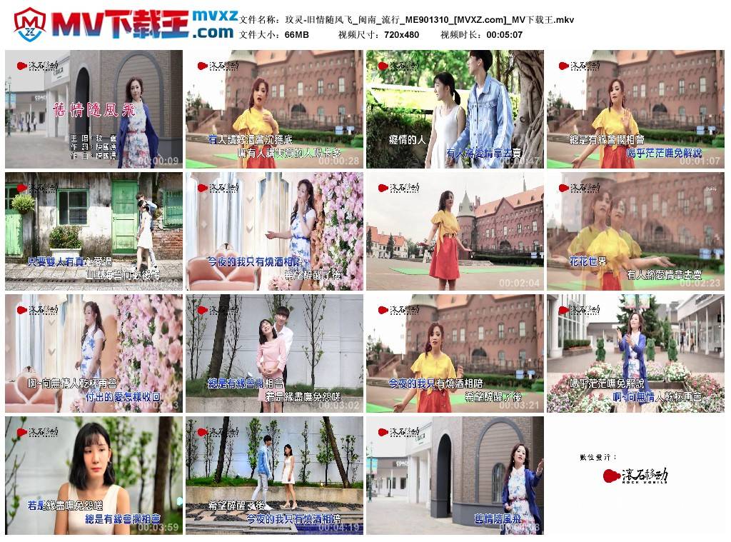 玟灵-旧情随风飞_闽南_流行_ME901310